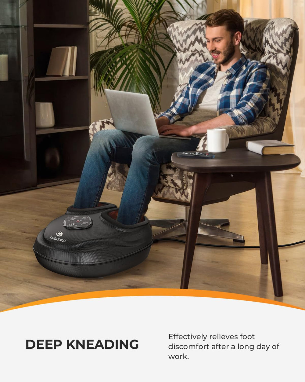 CooCoCo senior-friendly remote and simple controls for effortless operation.