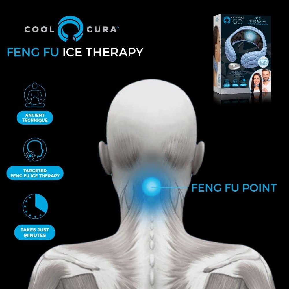 CoolCura GO session captures a relaxing moment for calm and focus.