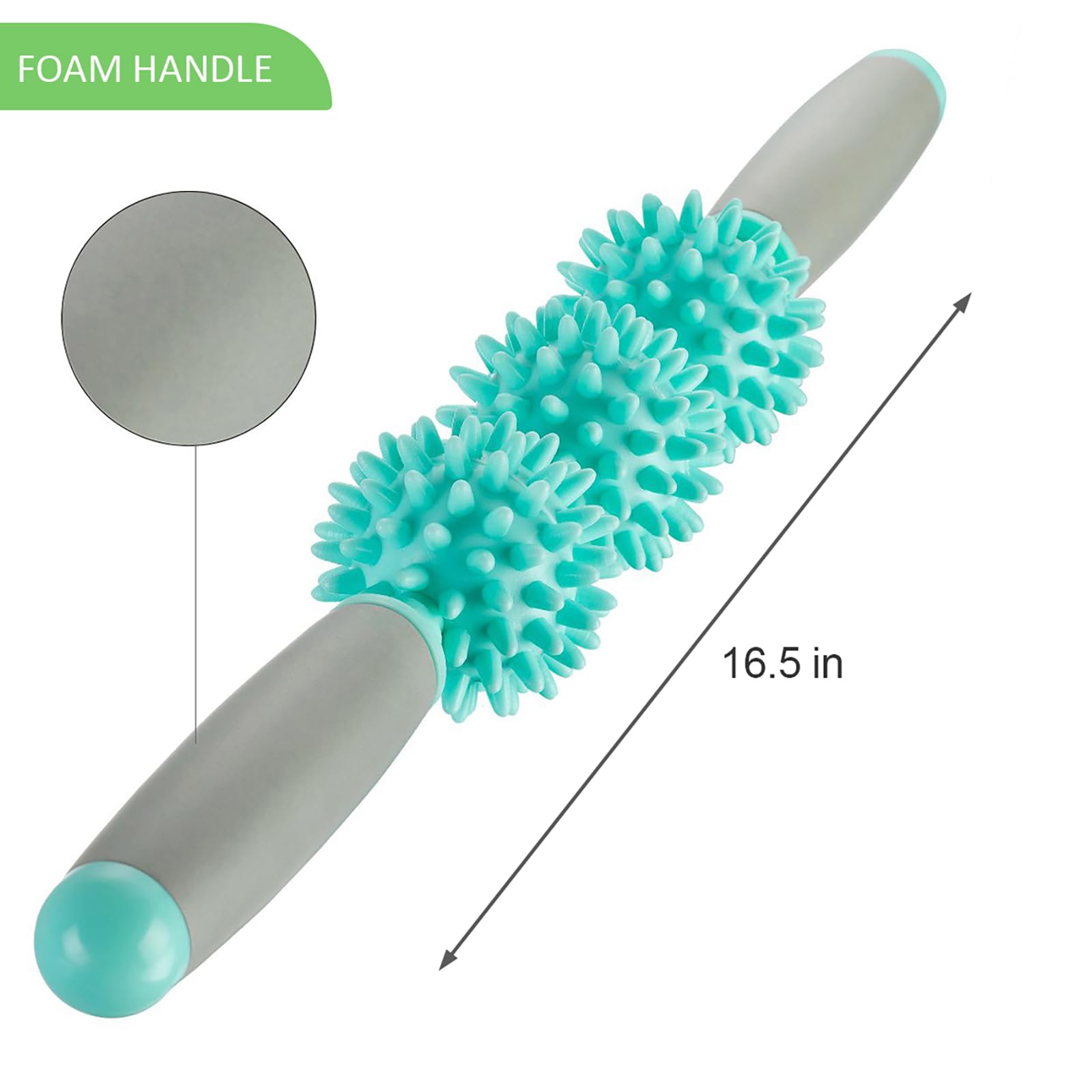 Coolife Rodillo de Fascia Muscular para brazos: facilita la relajación muscular diaria.