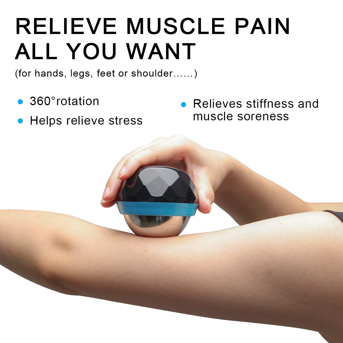 Coolrunner stainless steel ball durable and skin friendly