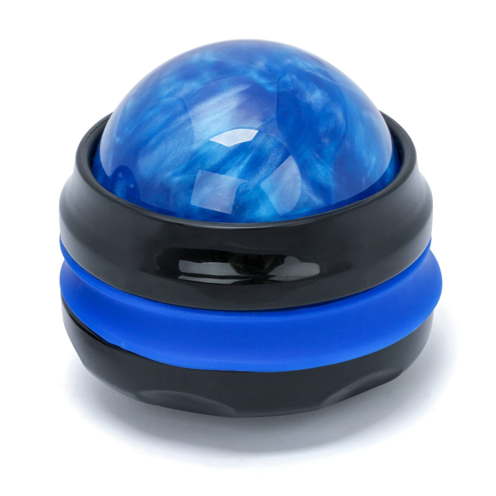 Coolrunner Massage Ball closeup showing skin-friendly resin for soothing self-massage.