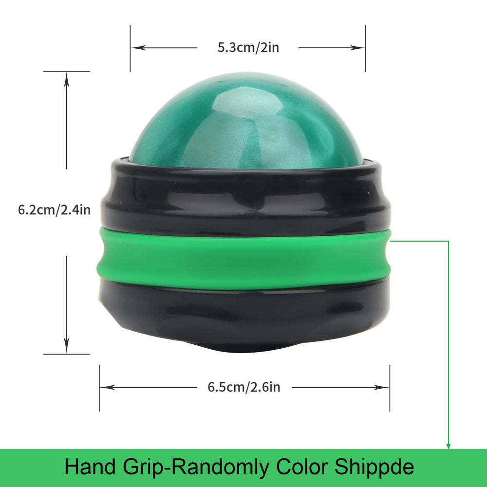 Coolrunner Massage Ball demonstrates 360-degree spin for versatile use.