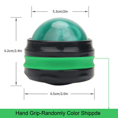 Coolrunner Massage Ball demonstrates 360-degree spin for versatile use.
