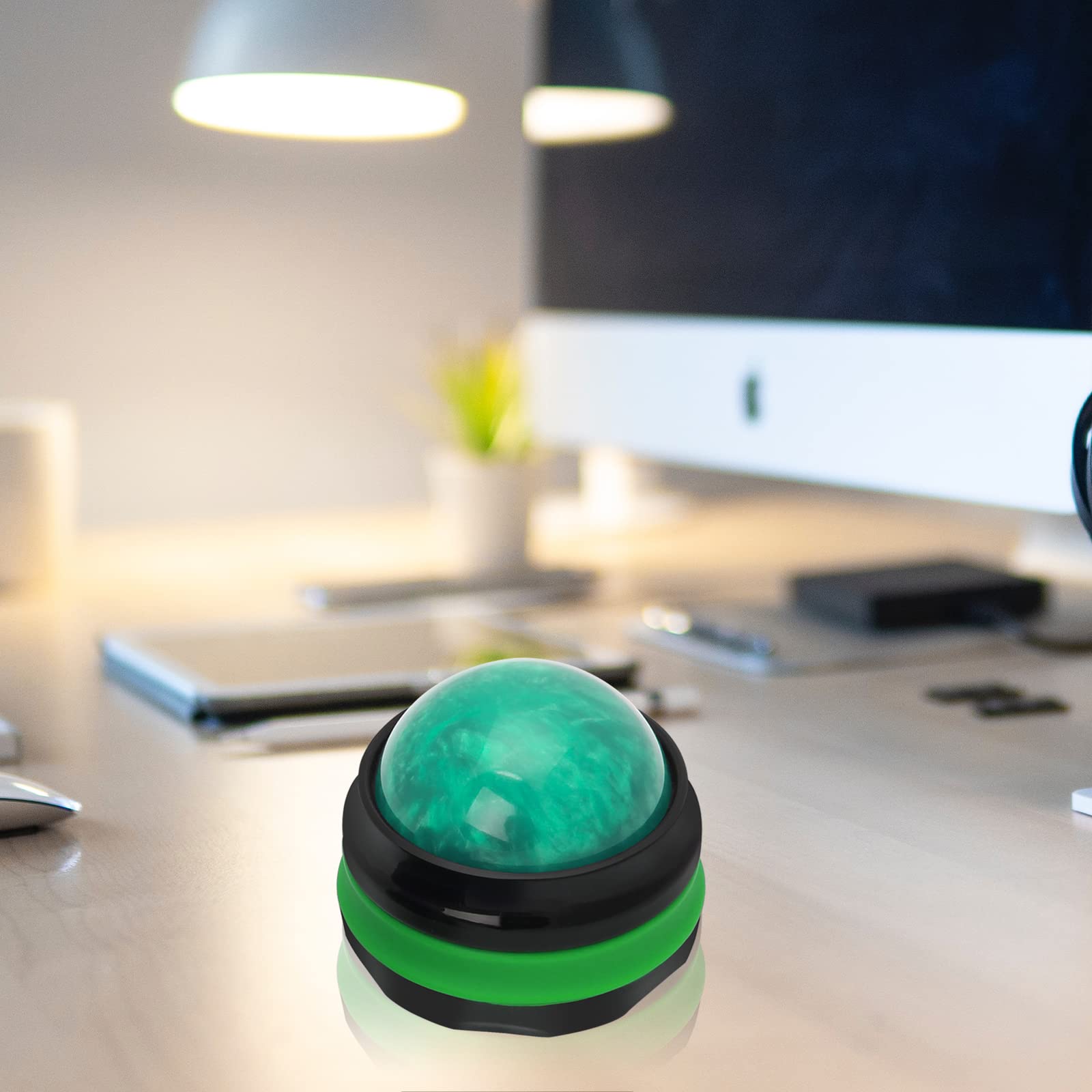 Coolrunner Massage Ball works with oils for smooth glides.
