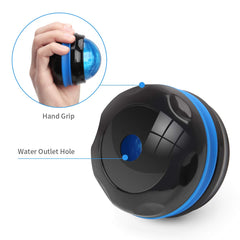 Coolrunner roller massager with 360-degree spin, versatile relaxation tool