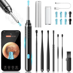 COONYES ear camera provides crisp 1080P viewing for safer, precise ear cleaning.