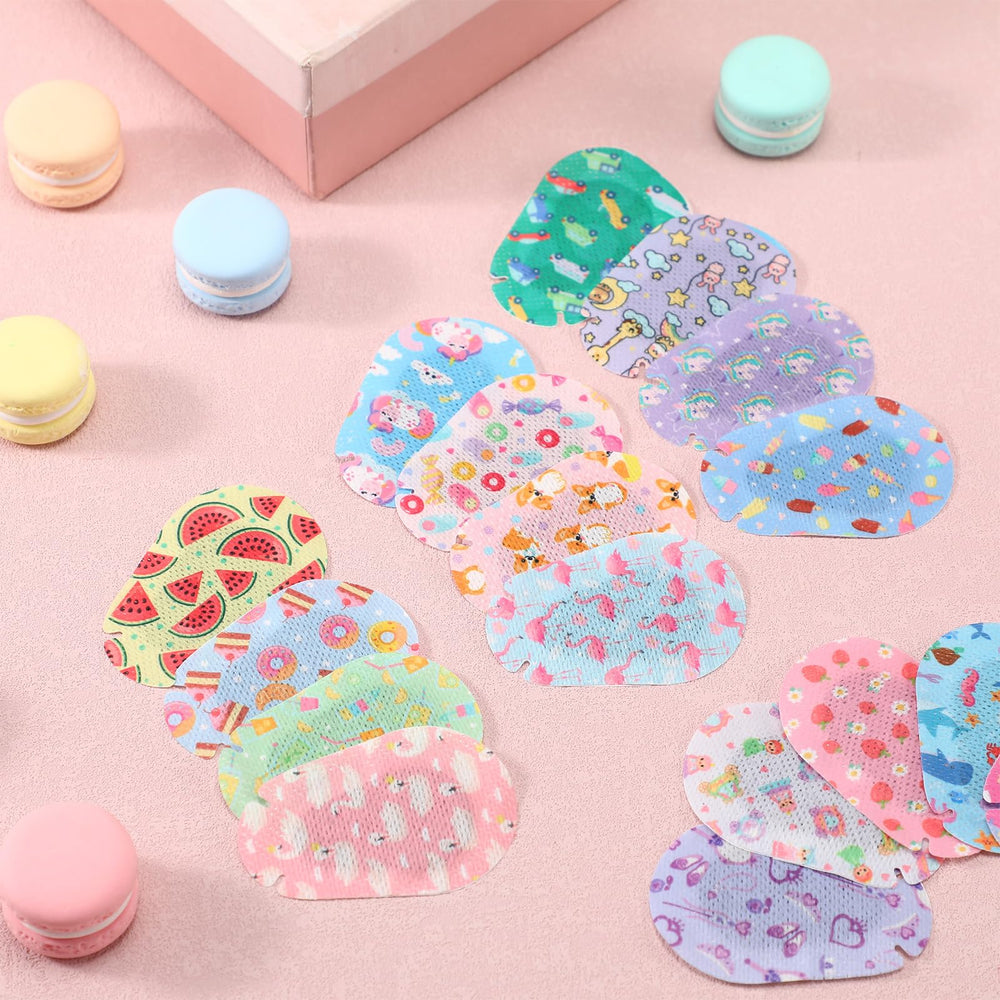 Copkim 20-styles bulk pack fits kids' eyes securely.