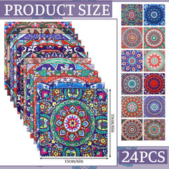 Copkim mandala cloth for screens, soft microfiber protects delicate surfaces