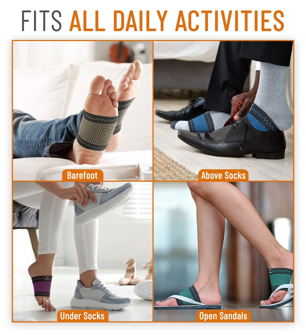 Copper Edge arch-support packaged as a convenient two-pack.