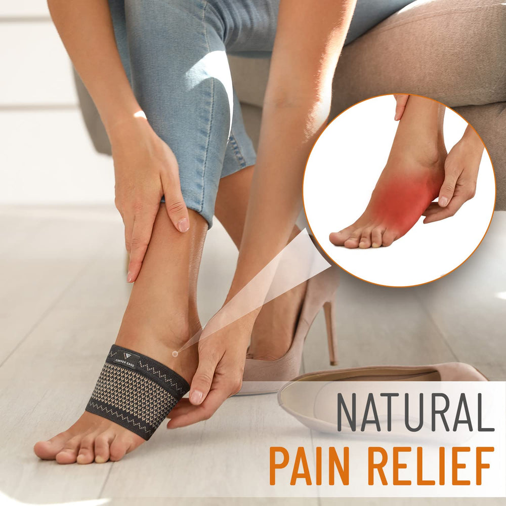Copper Edge arch-support designed for both women and men.