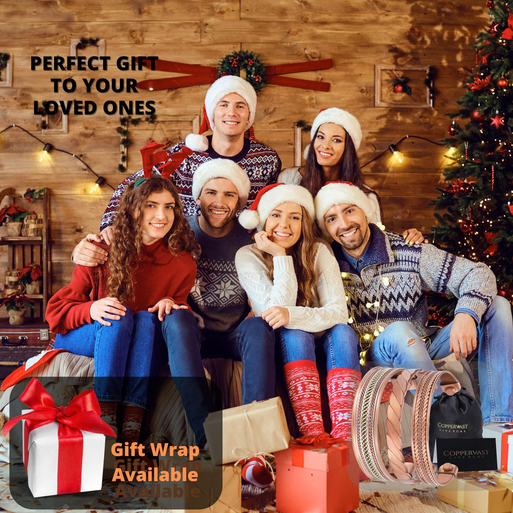 Coppervast braided design detail emphasizes durable, skin-friendly pure copper.