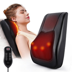 COPYJOY back massager with heat soothes tense shoulders and back after a long day.