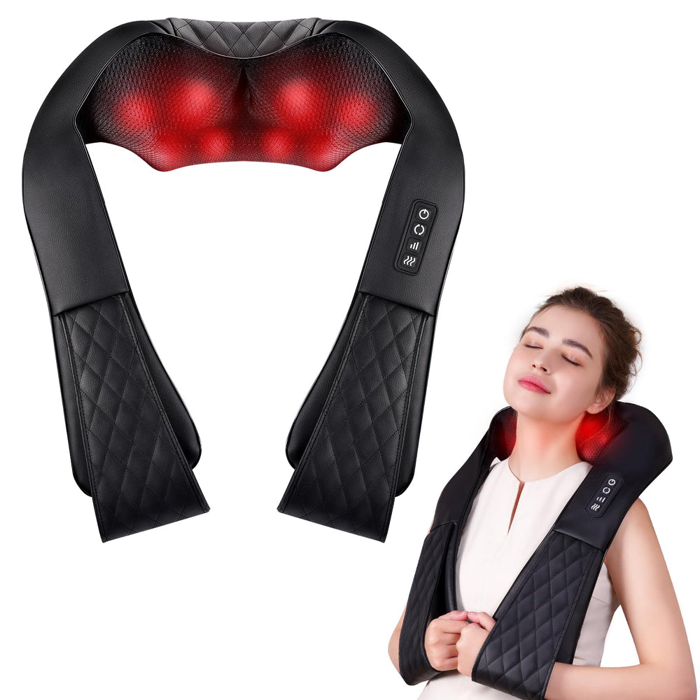 CopyJOY Shiatsu Neck Massager front view for quick neck relief on demand.