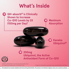 CoQ10 mitochondrial energy support illustration by Jarrow Formulas.