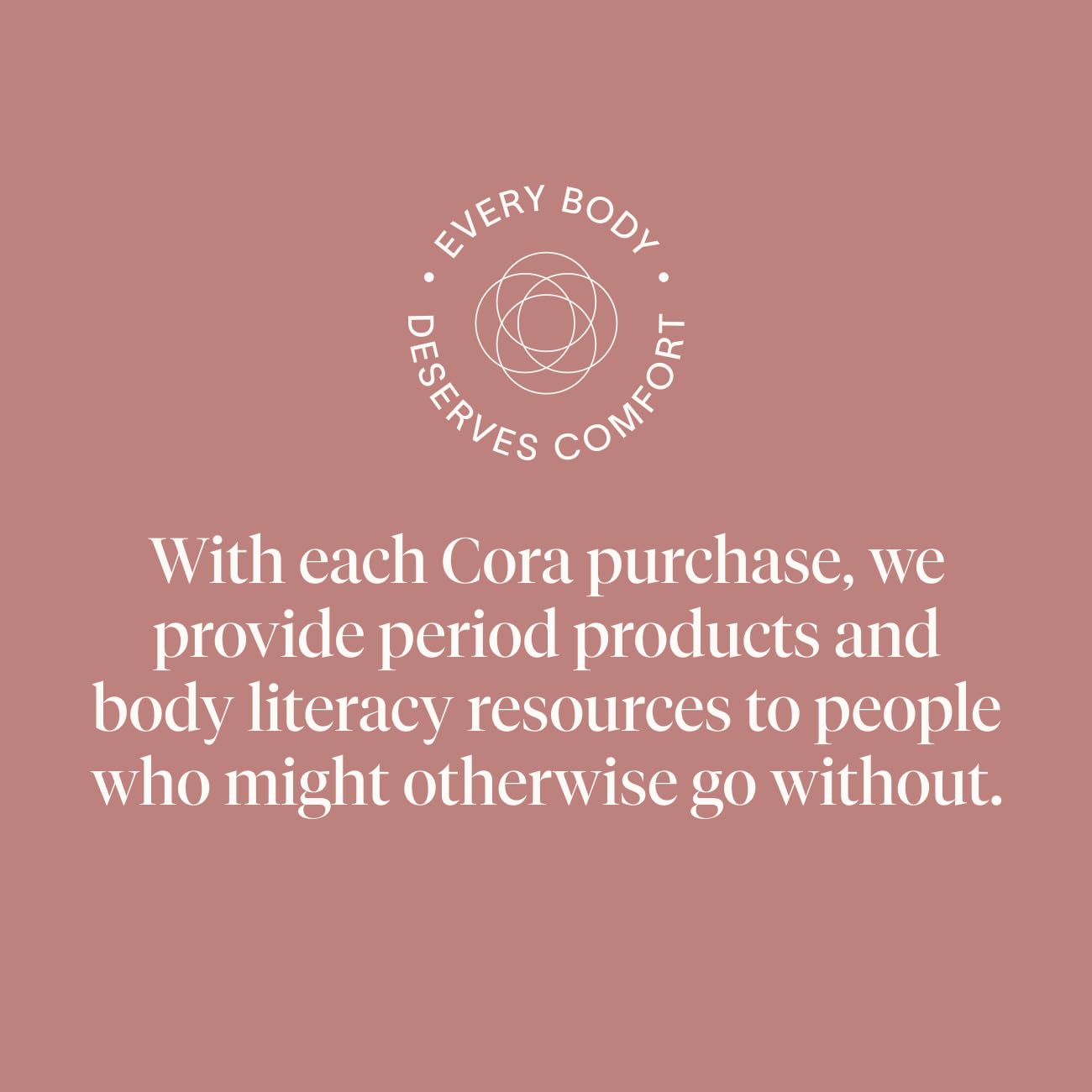 Cora daily wear liner offers reliable protection for everyday activities.