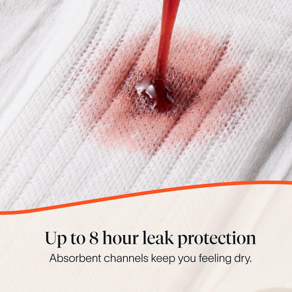 Cora breathable backsheet keeps you cool and comfortable.