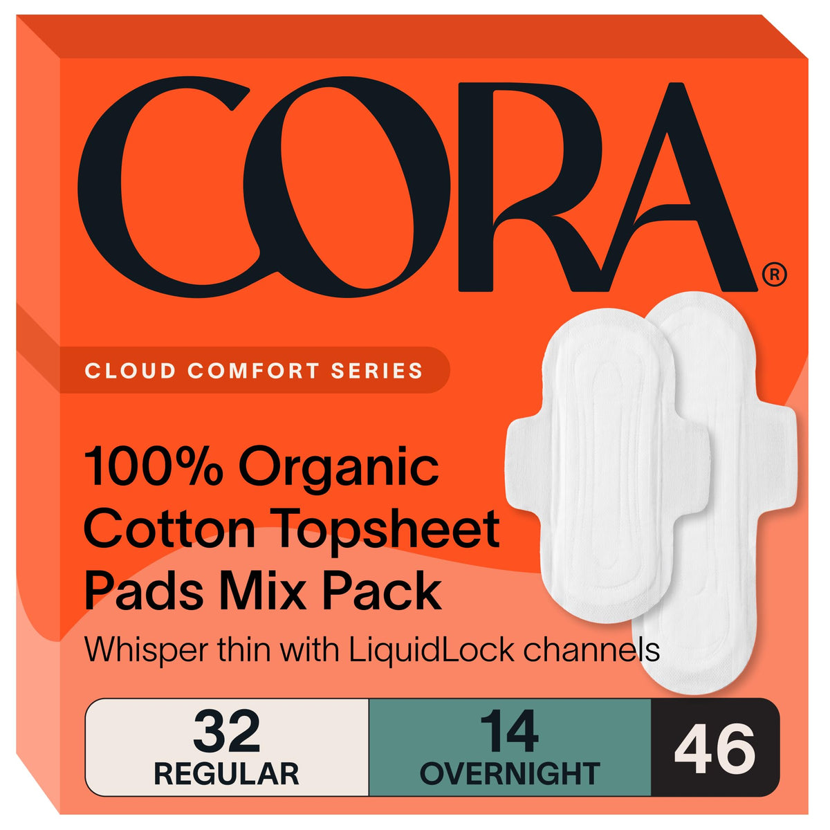 Cora 100% organic cotton topsheet close-up for gentle daily comfort.