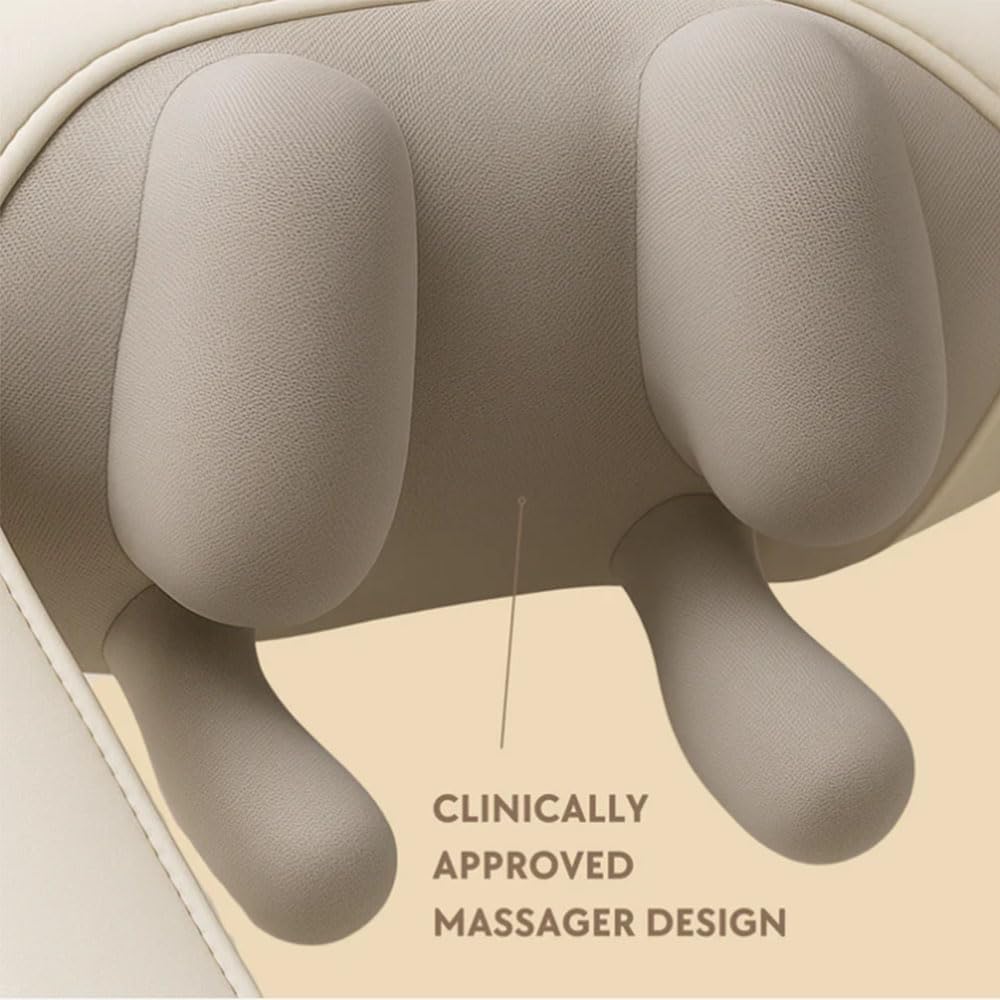 Eye mask accessory included with the neck massager for relaxation.