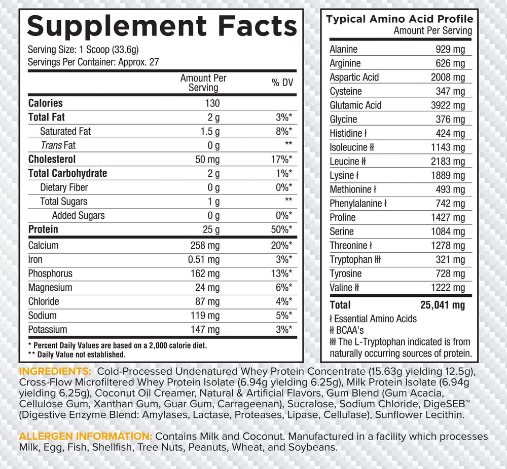 Core Nutritionals Pro Sustained Release Whey pour demonstrating smooth shake consistency