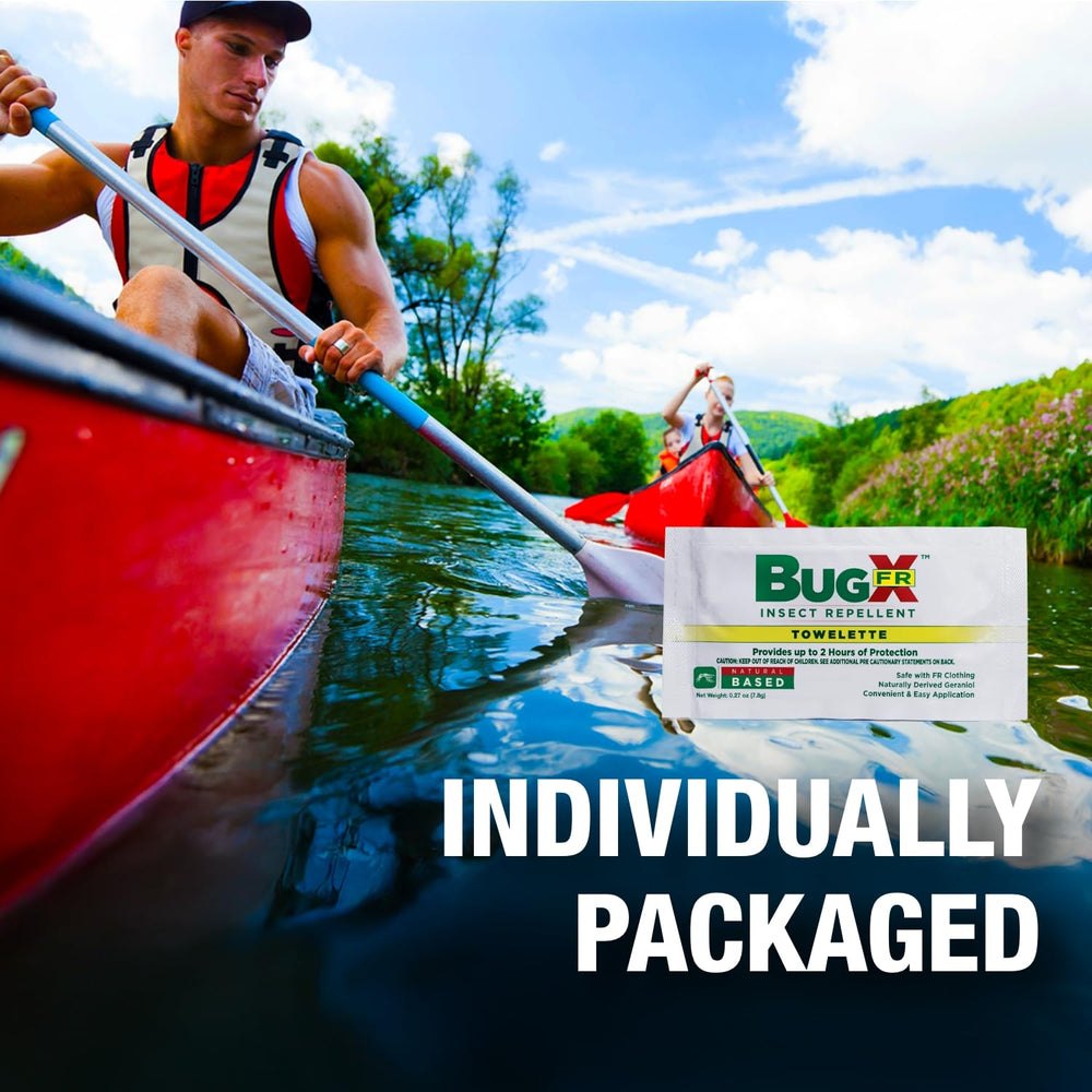 Long-lasting protection during hiking or camping adventures.