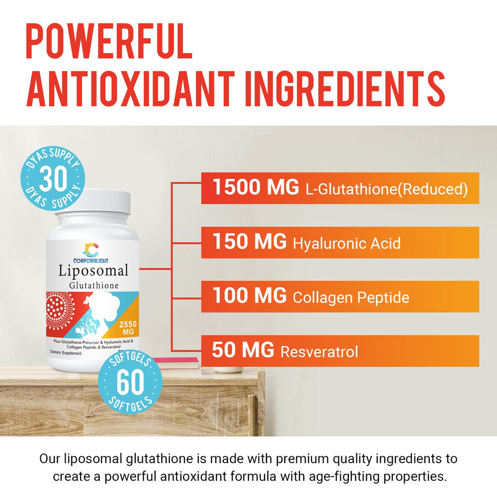 CORPORALIGHT gluten-free badge on bottle label