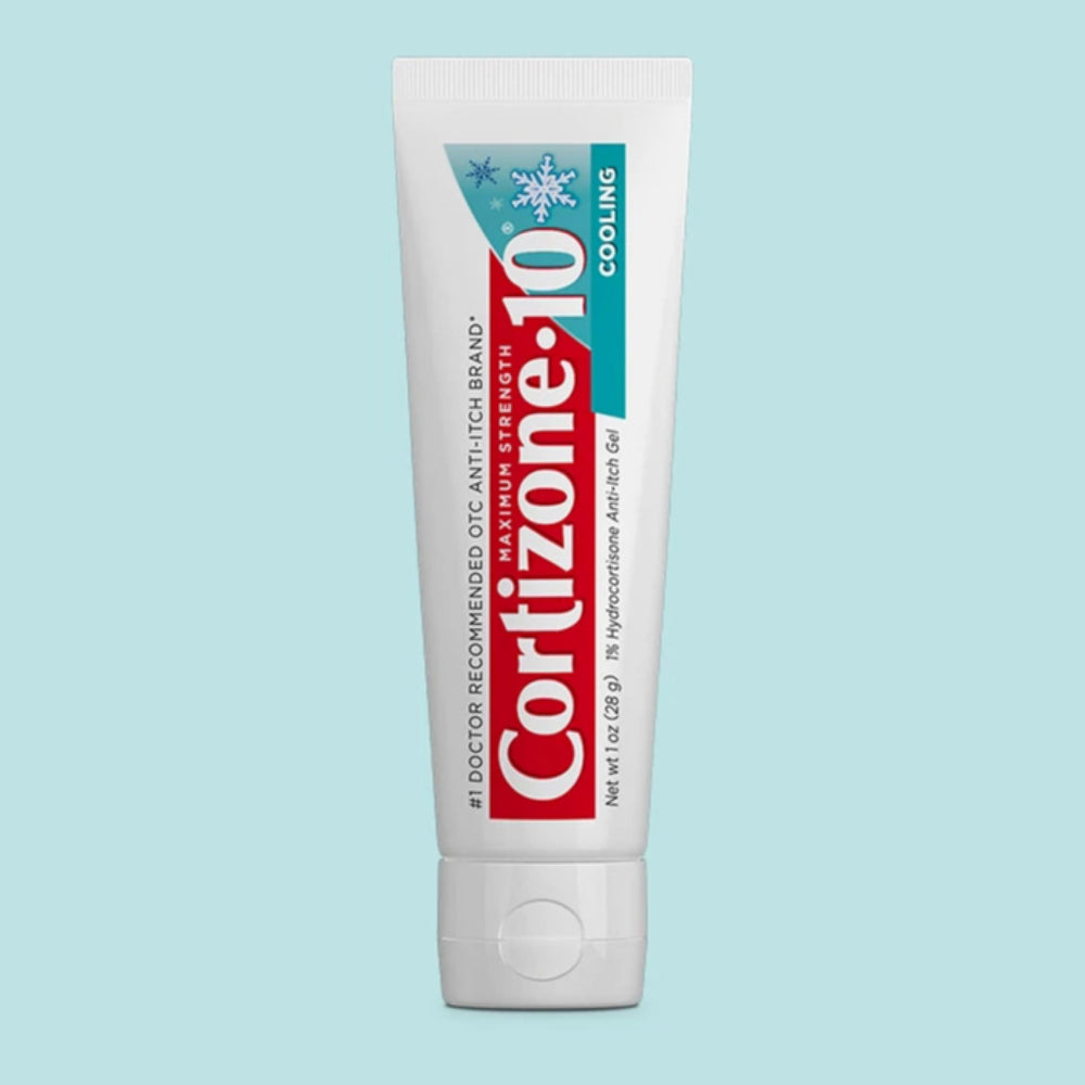 Cortizone-10 travel pack ready for on-the-go relief.
