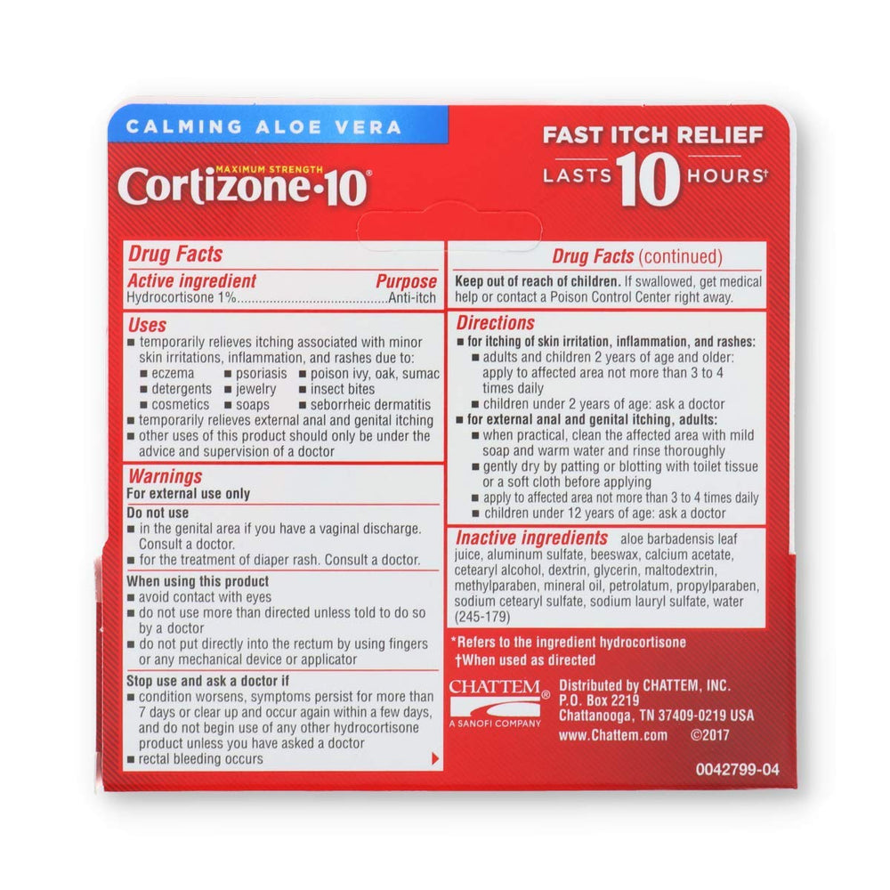Cortizone 10 cream being applied smoothly to skin for fast comfort
