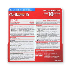 Cortizone 10 cream being applied smoothly to skin for fast comfort