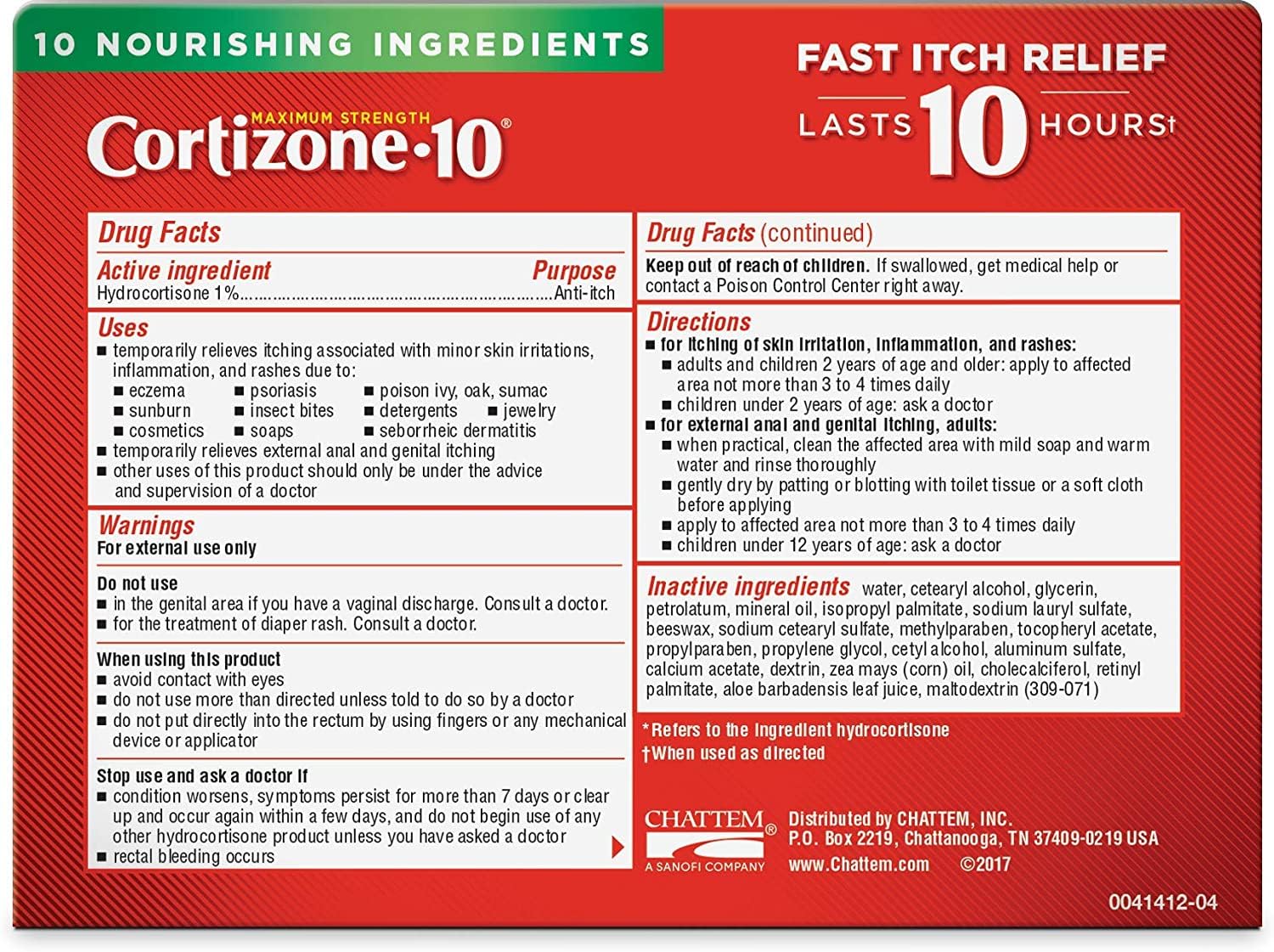 Two-pack Cortizone 10 Plus anti-itch creme on countertop for convenient use.