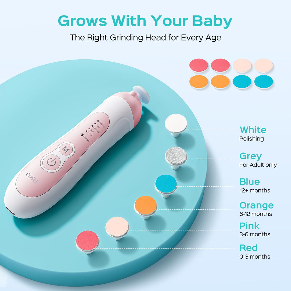 COSLUS complete kit with 6 heads for every age.