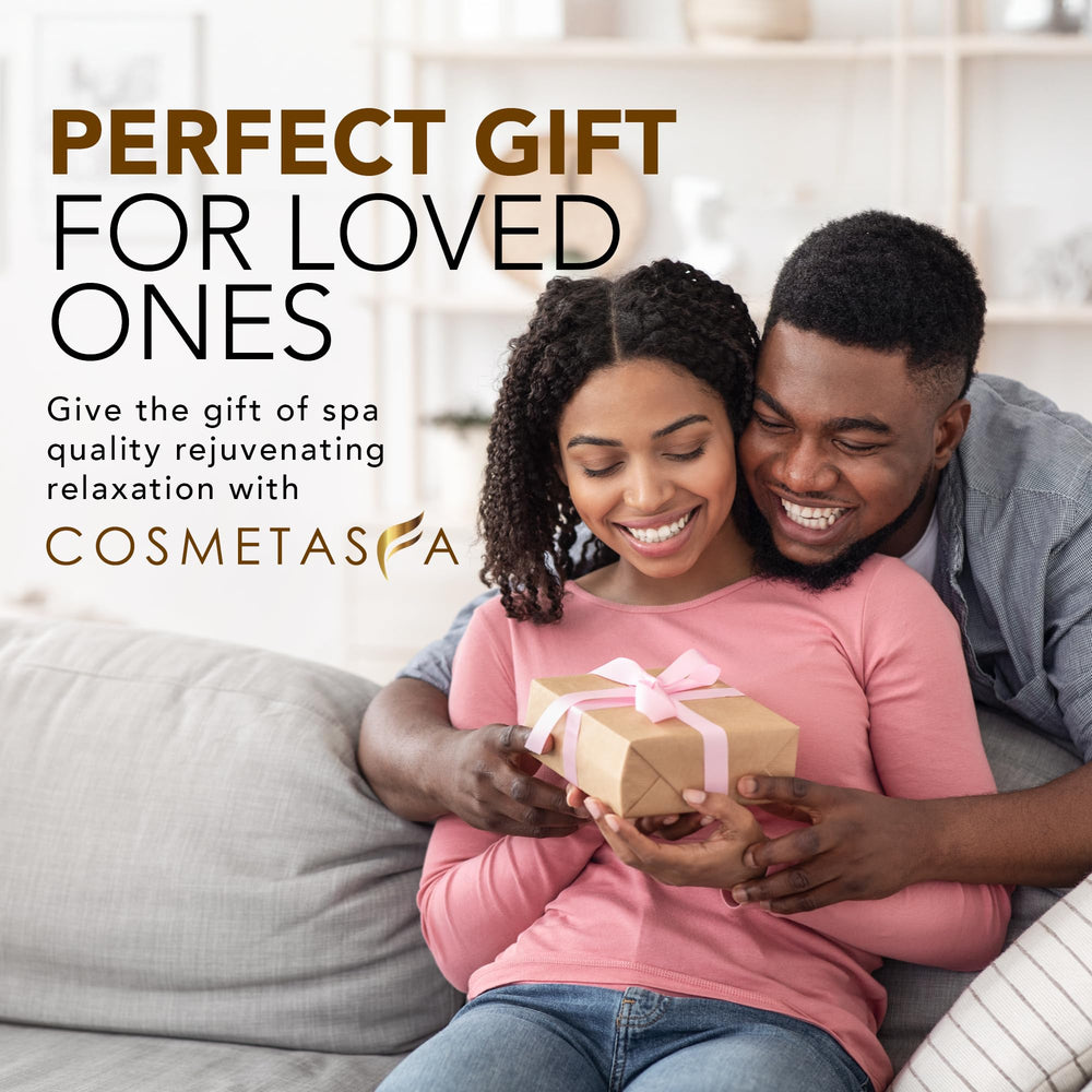 Cosmetasa USA-made spa quality massage oil—premium body care routine.