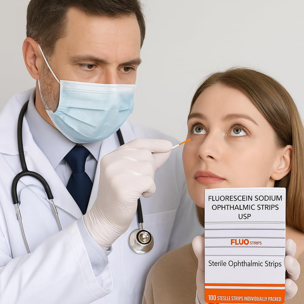 Cosmid Fluo Touch Strips suited for clinic environments with easy peel-open access.