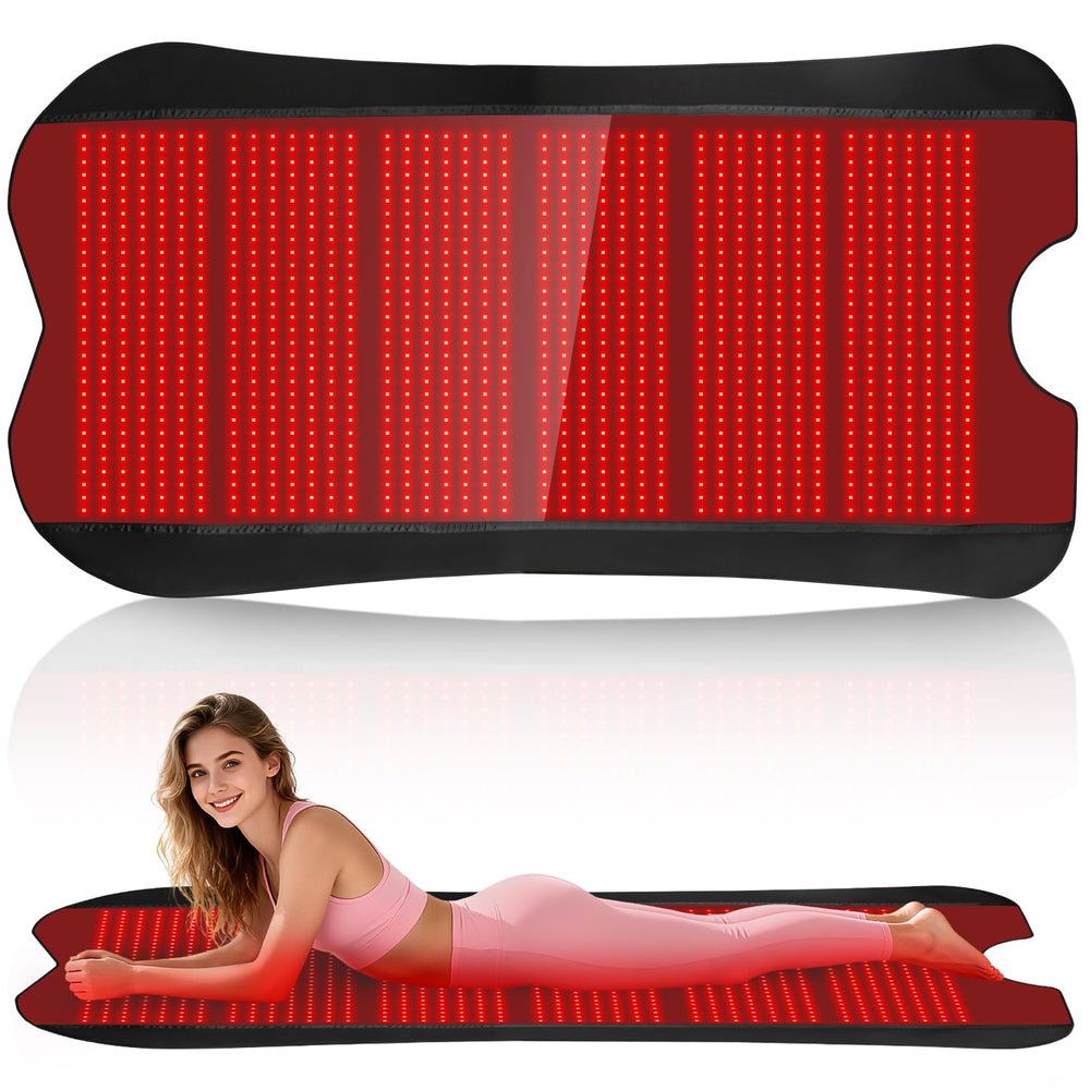 Cosnyu red light therapy blanket with large pad for full-body coverage and home use.
