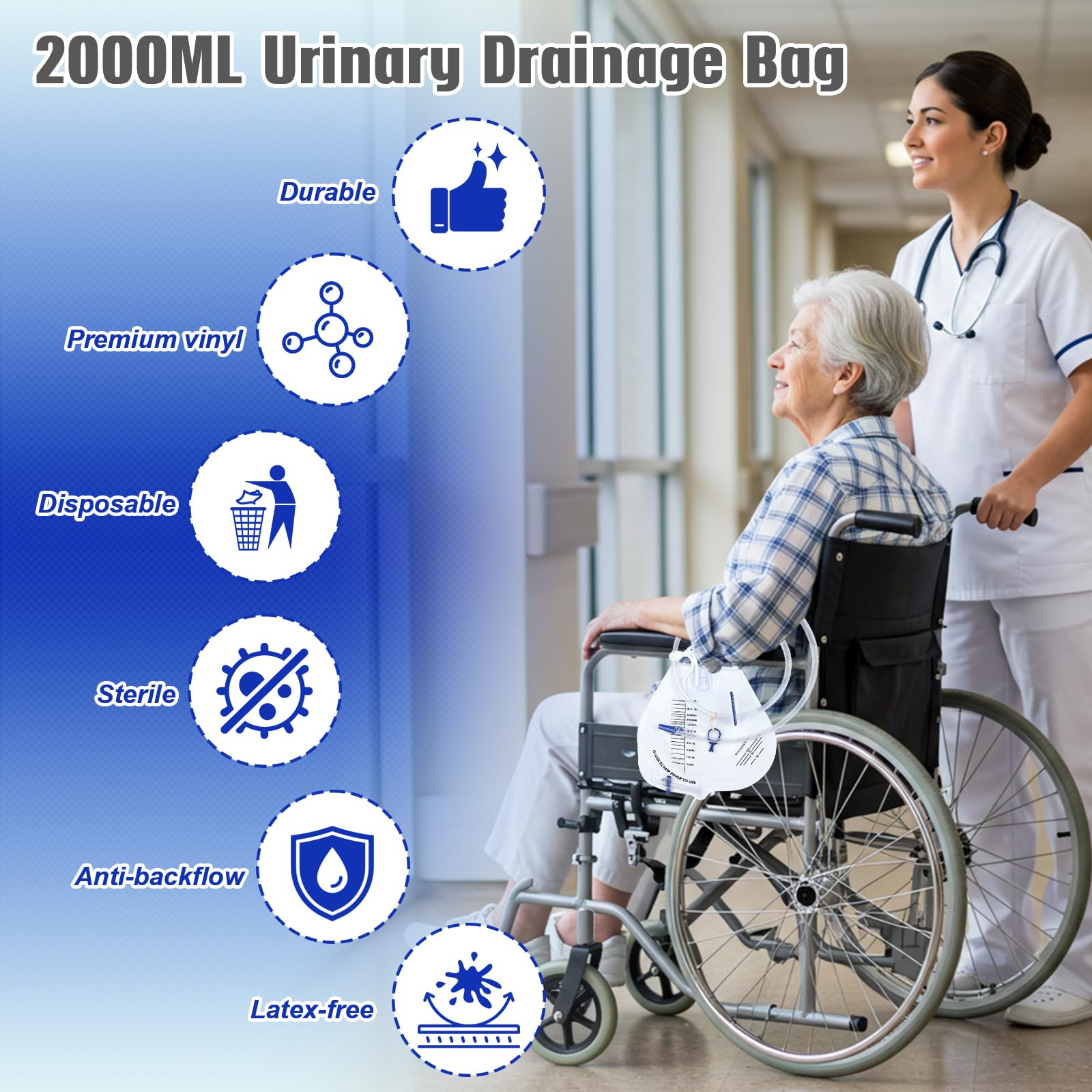 Cotchen complete care set with drain switch for simple operation