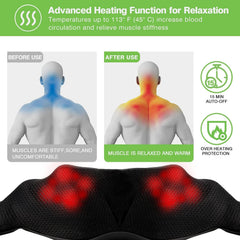 Cotsoco ergonomic device delivering bidirectional rotation for a lifelike massage feel