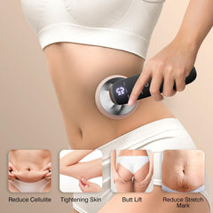 Cotsoco cellulite massager LED display aids precise mode and intensity selection