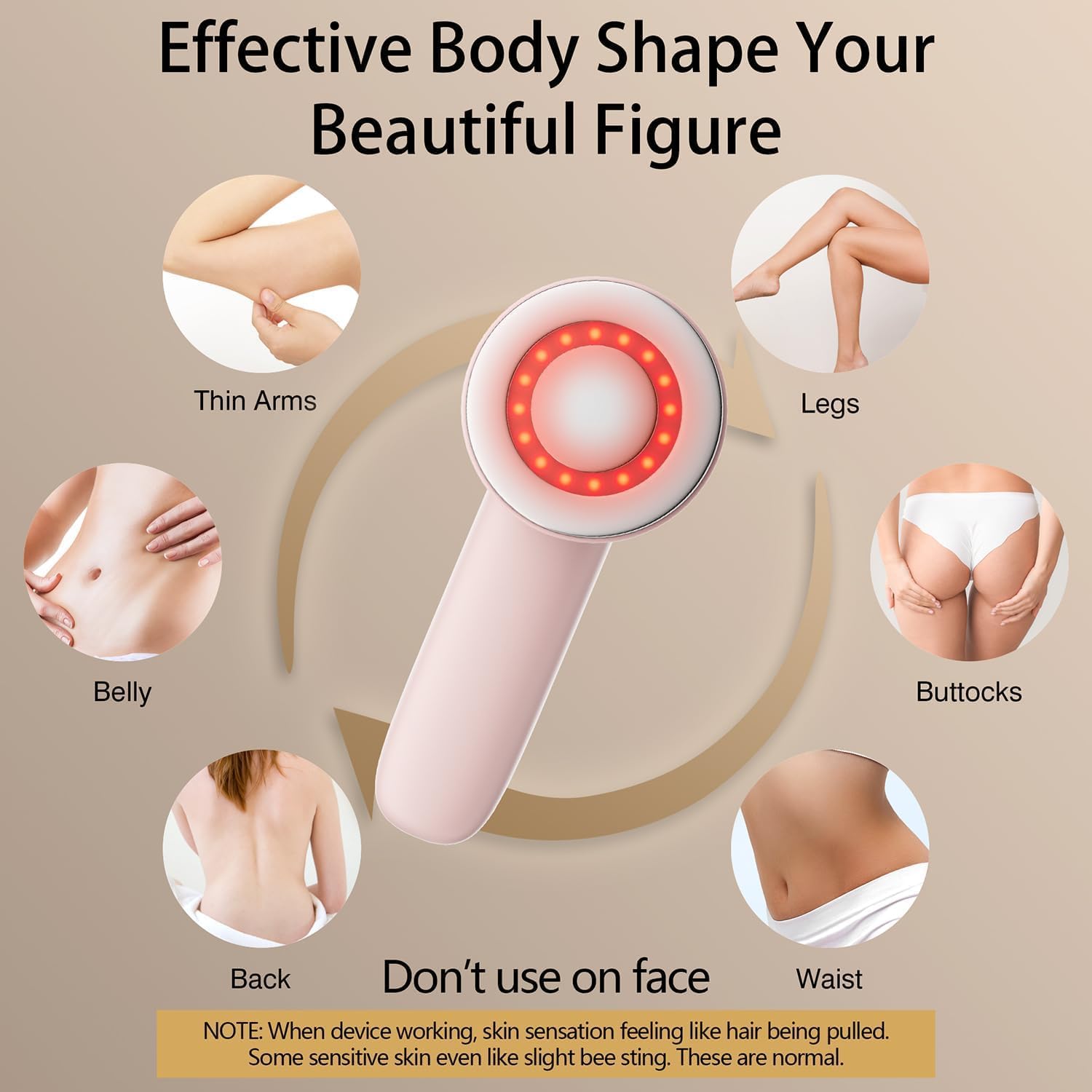 Cotsoco cellulite massager quick settings for fast, personalized sessions
