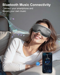Cotsoco Eye Massager pairing Bluetooth music for immersive use