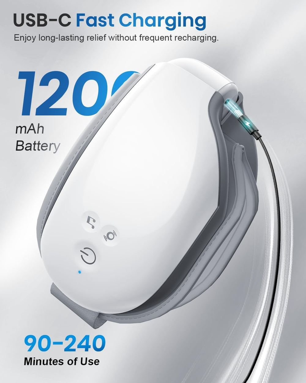 Cotsoco Eye Massager foldable design makes it portable for travel.