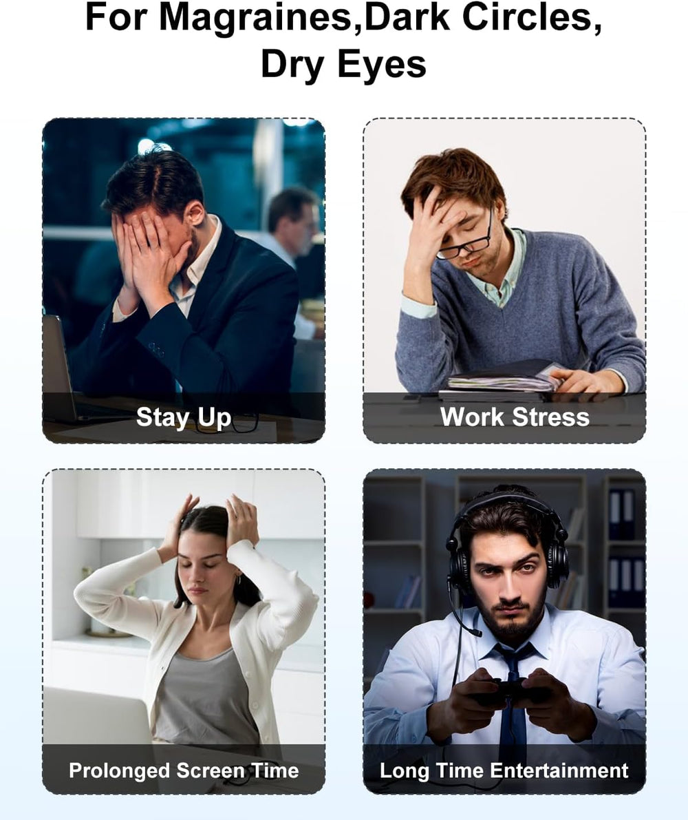 Cotsoco Eye Massager with Heat blue gift-ready packaging and presentation