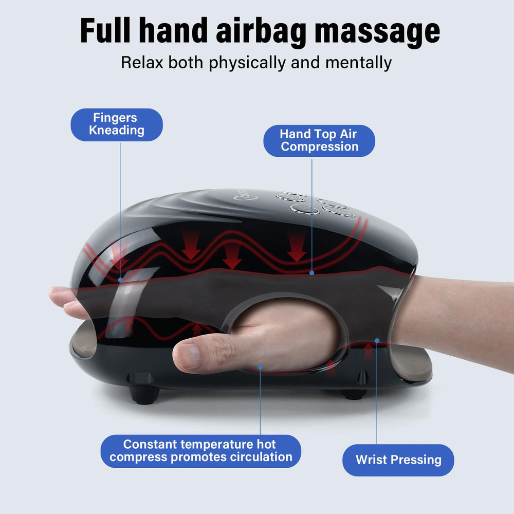 Cotsoco Hand Massager 2500mAh battery powering 4–5 hours of use.