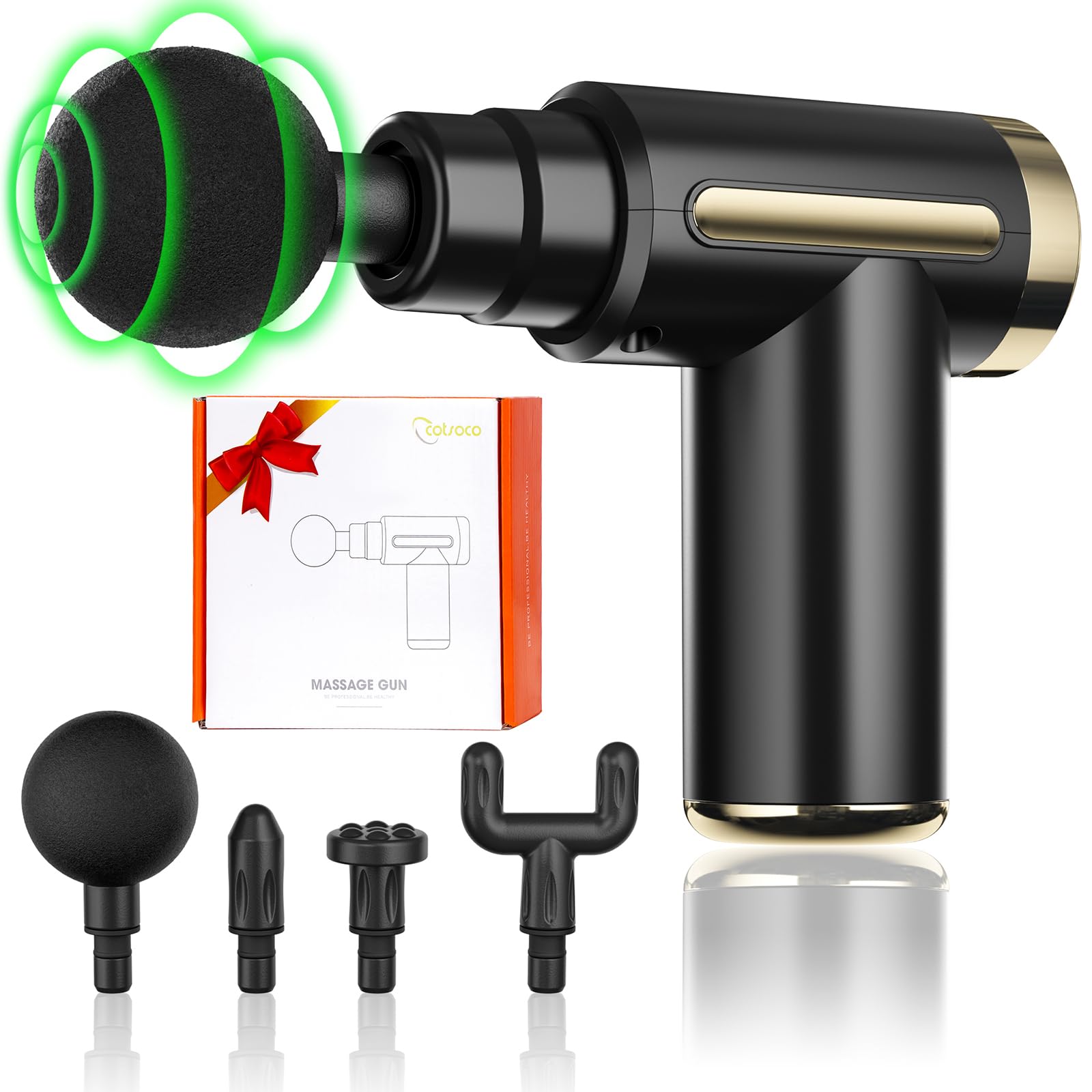 Cotsoco Massage Gun gift-ready packaging for moms and dads