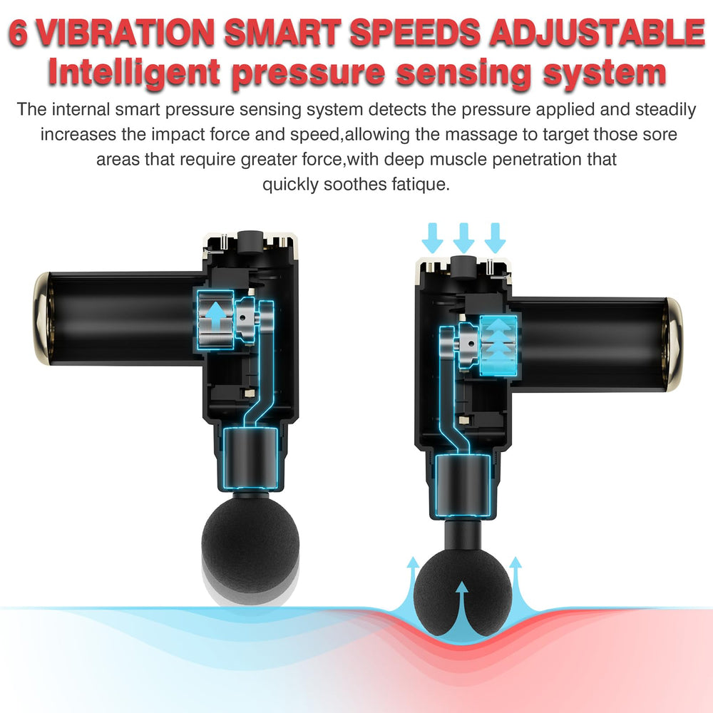 Cotsoco Massage Gun operates quietly for undisturbed sessions