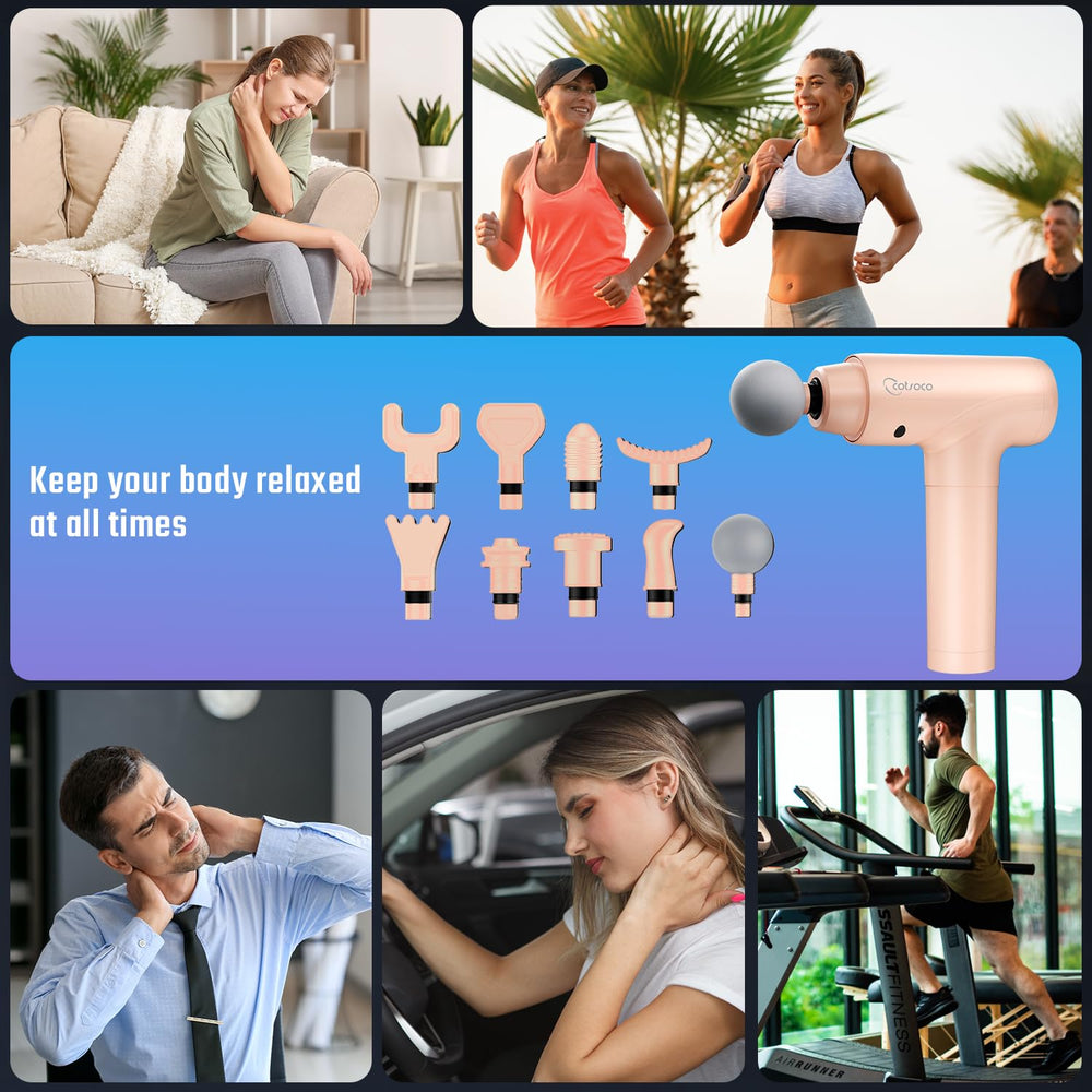Cotsoco massage gun makes a thoughtful gift for active lifestyle enthusiasts.