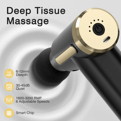 Cotsoco mini massage gun offering six speeds for customizable relief