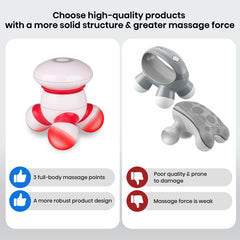 cotsoco mini masaje portatil, silencio destacable para sesiones discretas.