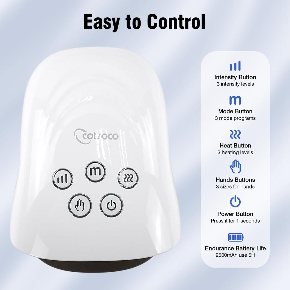 Cotsoco upgraded massager compact and portable for travel