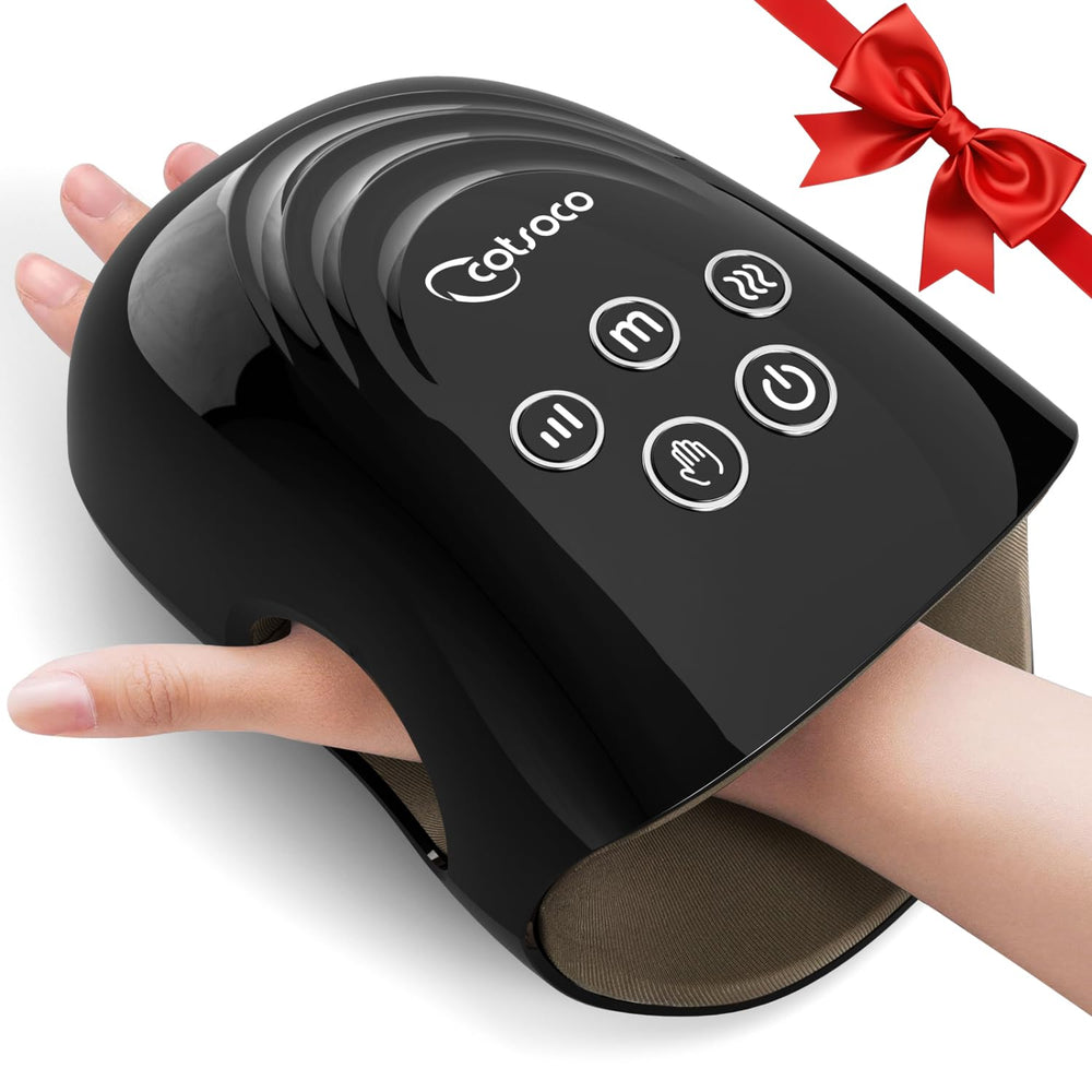 Cotsoco Upgraded Hand Massager front view for cordless home or office use