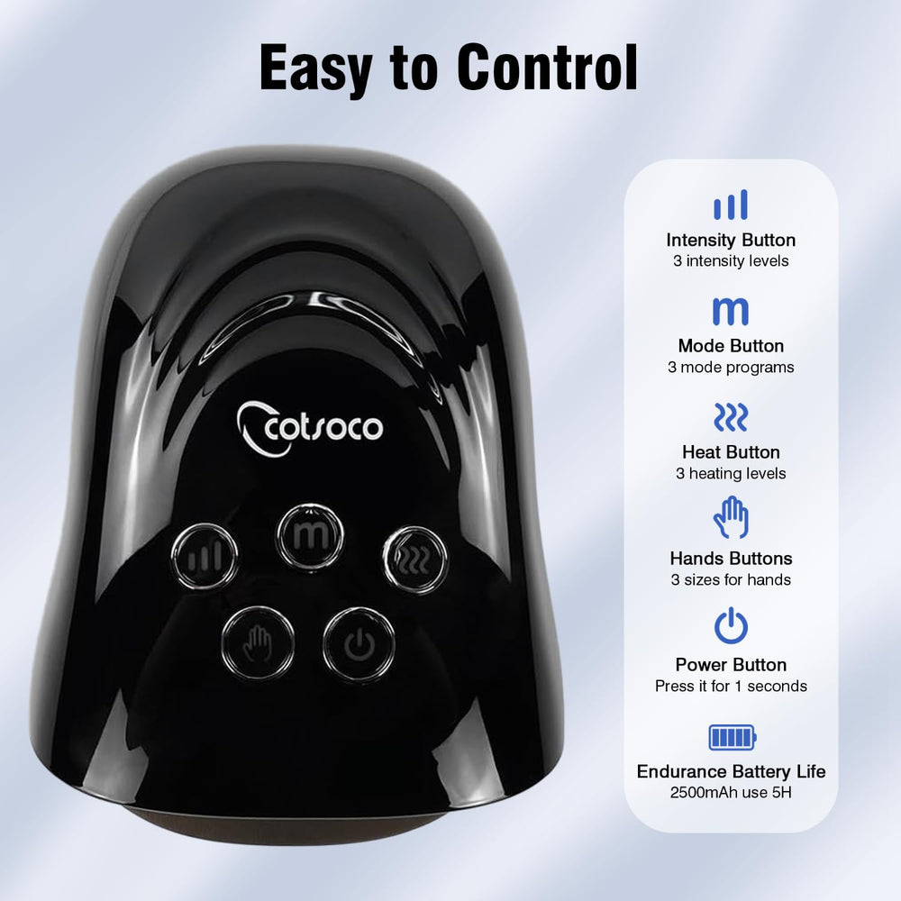 Cotsoco rechargeable battery section highlights long runtime