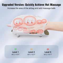 Cotsoco upgraded massager shown cordless use at desk